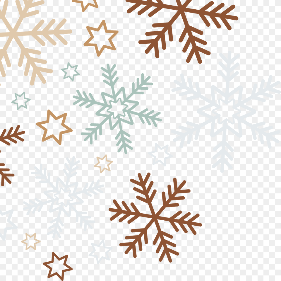 Pattersons Flowers Snowflake Euclidean Vector Fondo Copos De Nieve, Nature, Outdoors, Plant, Snow Free Png Download