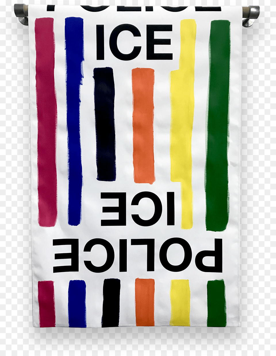 Paul Chan Towel Abolish Ice Banner, Text, Accessories, Formal Wear, Tie Free Transparent Png