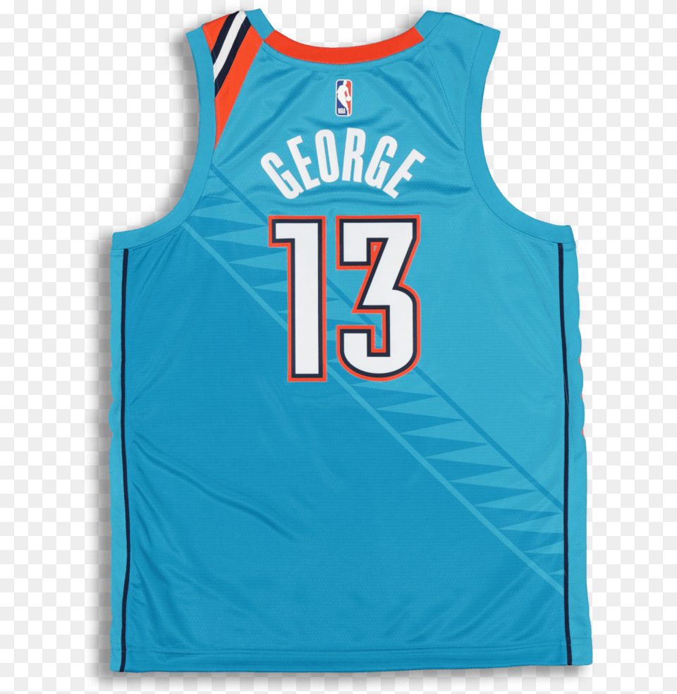 Paul George 0 Russell Westbrook Oklahoma City Active Tank, Clothing, Shirt, Person Free Png Download