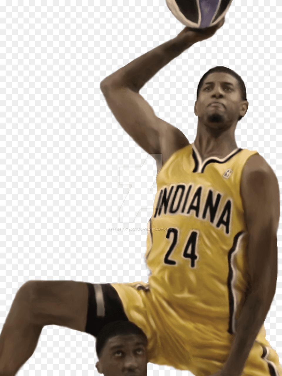 Paul George, Person, People, Basketball, Sport Free Png
