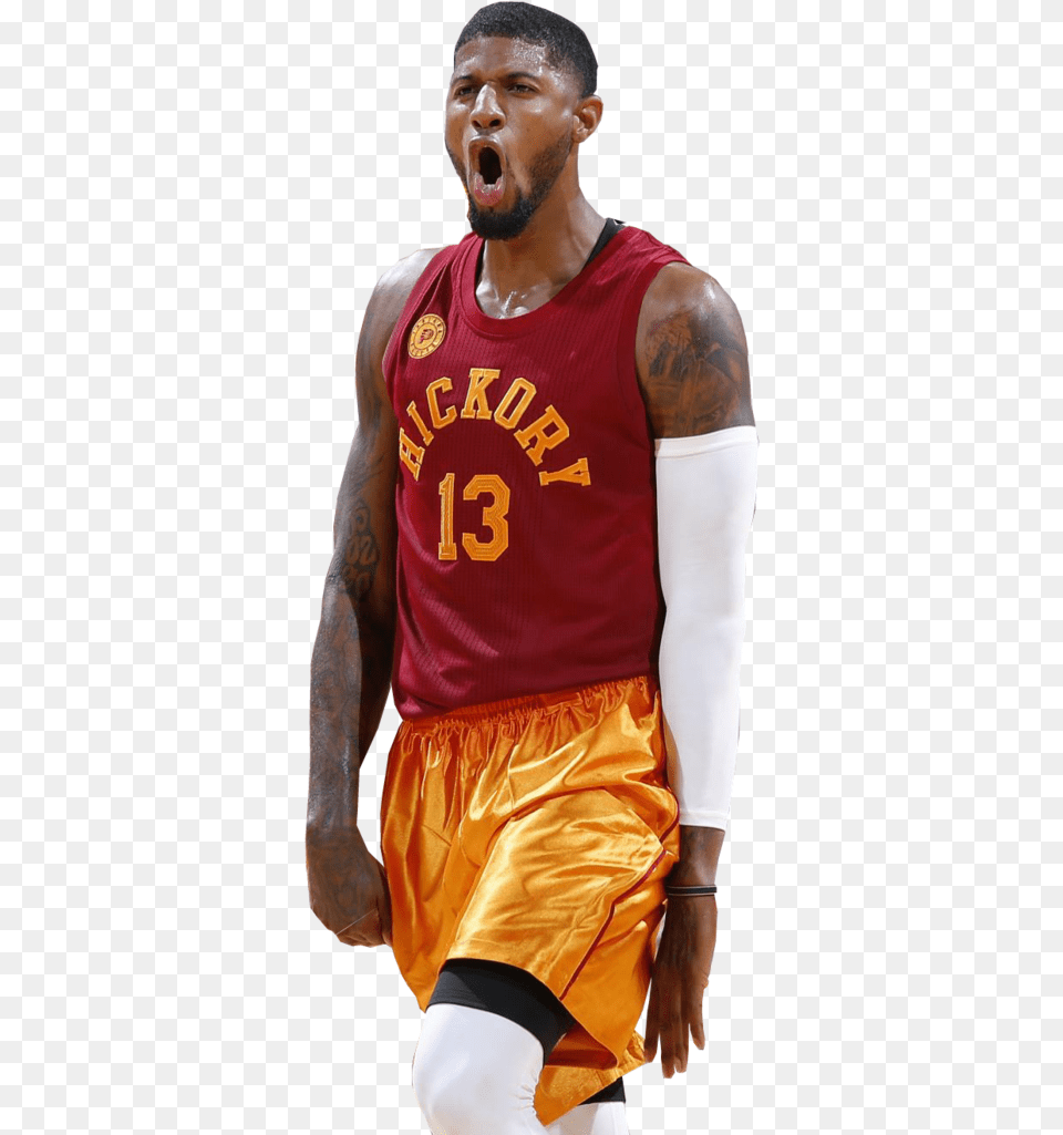 Paul George Photo Pg 13 Zpsomcricg5 Kohaku Tsukihime Sprite, Adult, Male, Man, Person Free Png Download