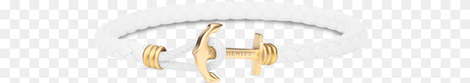 Paul Hewitt Anchor Bracelet Phrep Lite Ip Gold White Bracelet, Accessories, Jewelry Png Image