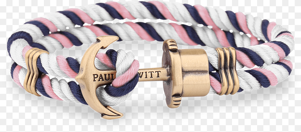 Paul Hewitt Anchor Phrep Brass Navy Blue Pink White Pulsera Paul Hewitt Mujer, Accessories, Bracelet, Jewelry, Baby Png