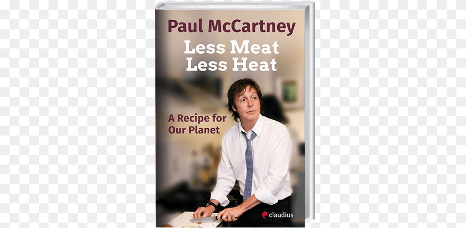 Paul Mccartney Less Meat Less Heat, Accessories, Formal Wear, Poster, Dress Shirt Png Image