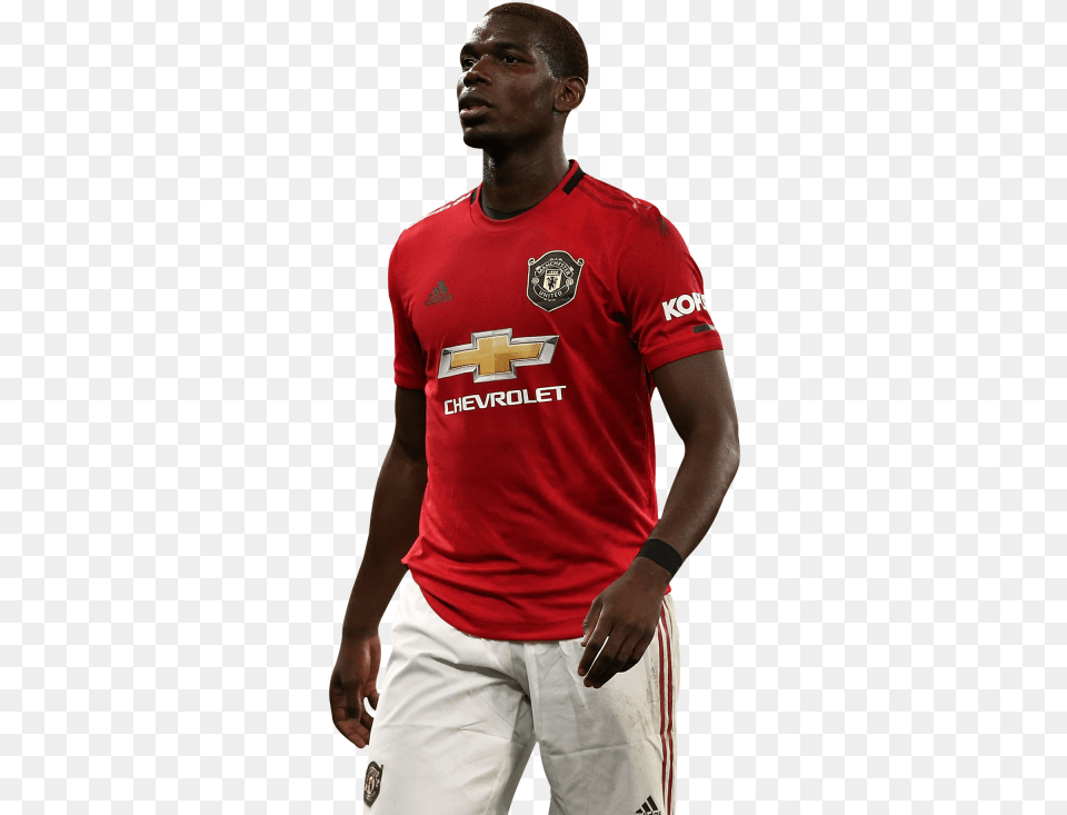 Paul Pogba Footyrenders, T-shirt, Clothing, Shirt, Person Free Transparent Png