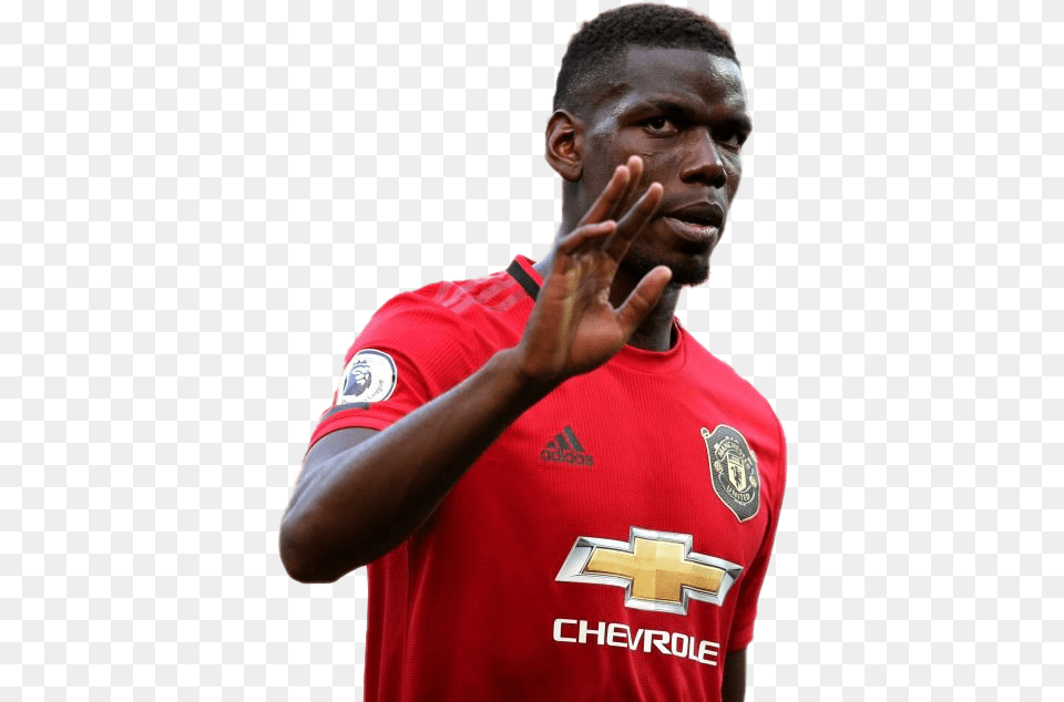 Paul Pogba High Quality Image Man United Transpar News, Shirt, Person, Clothing, Face Free Png Download