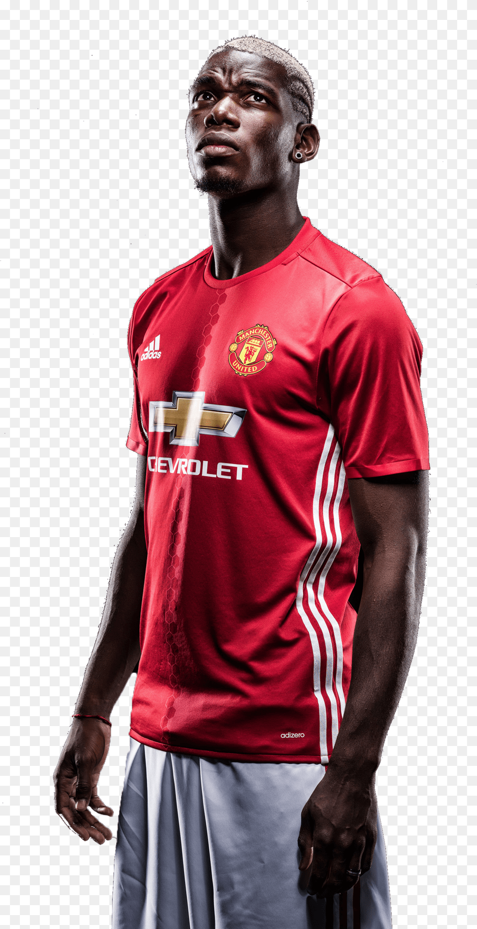 Paul Pogba Manchester United, T-shirt, Shirt, Clothing, Person Free Png