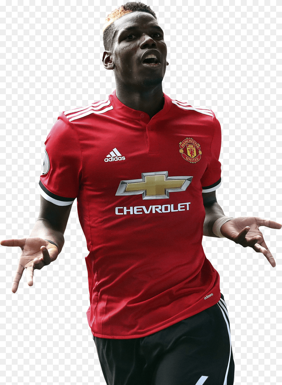 Paul Pogbarender Player, Shirt, Person, Clothing, People Free Png