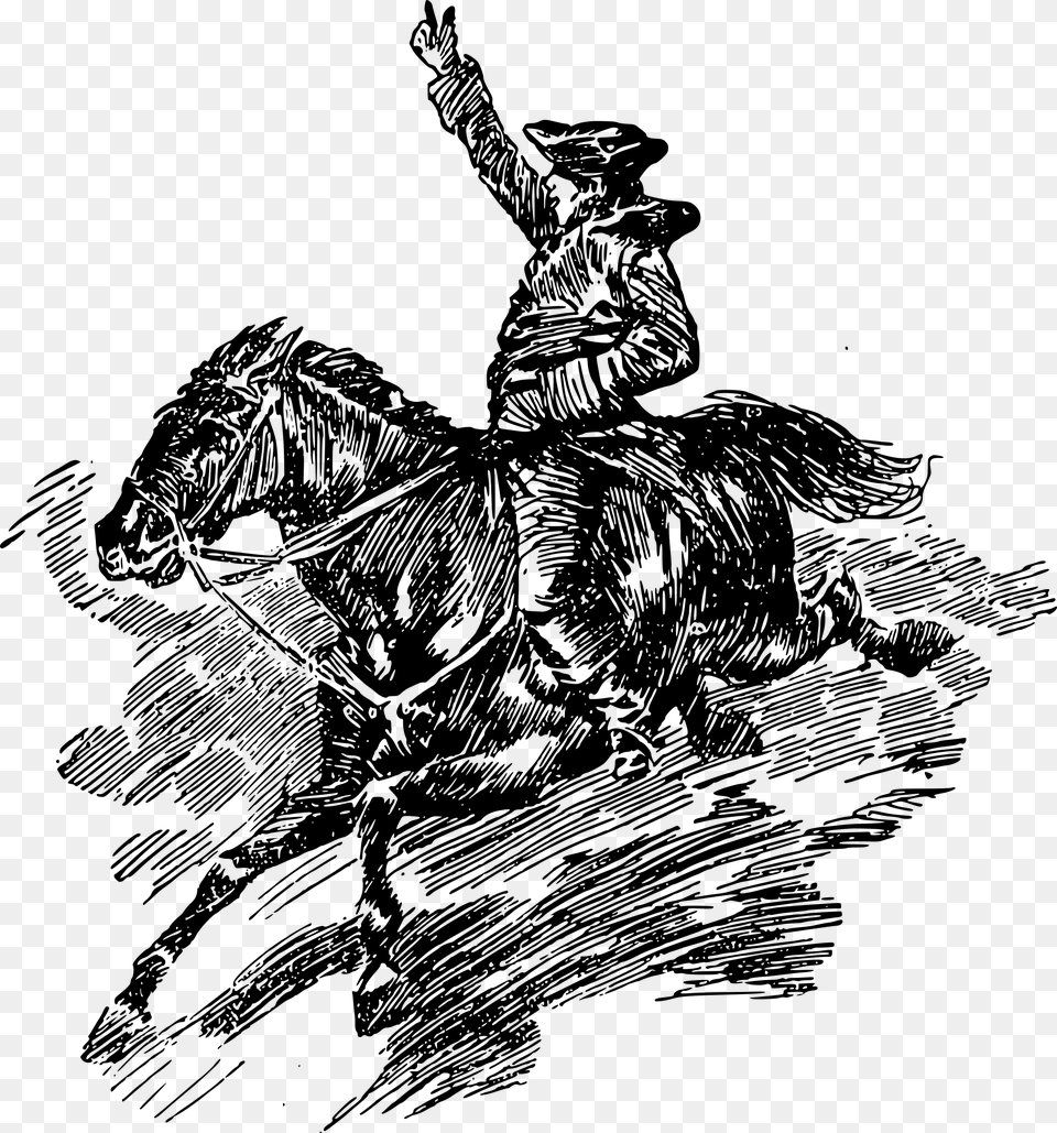 Paul Revere Clipart Clip Royalty Stock Paul, Gray Free Png
