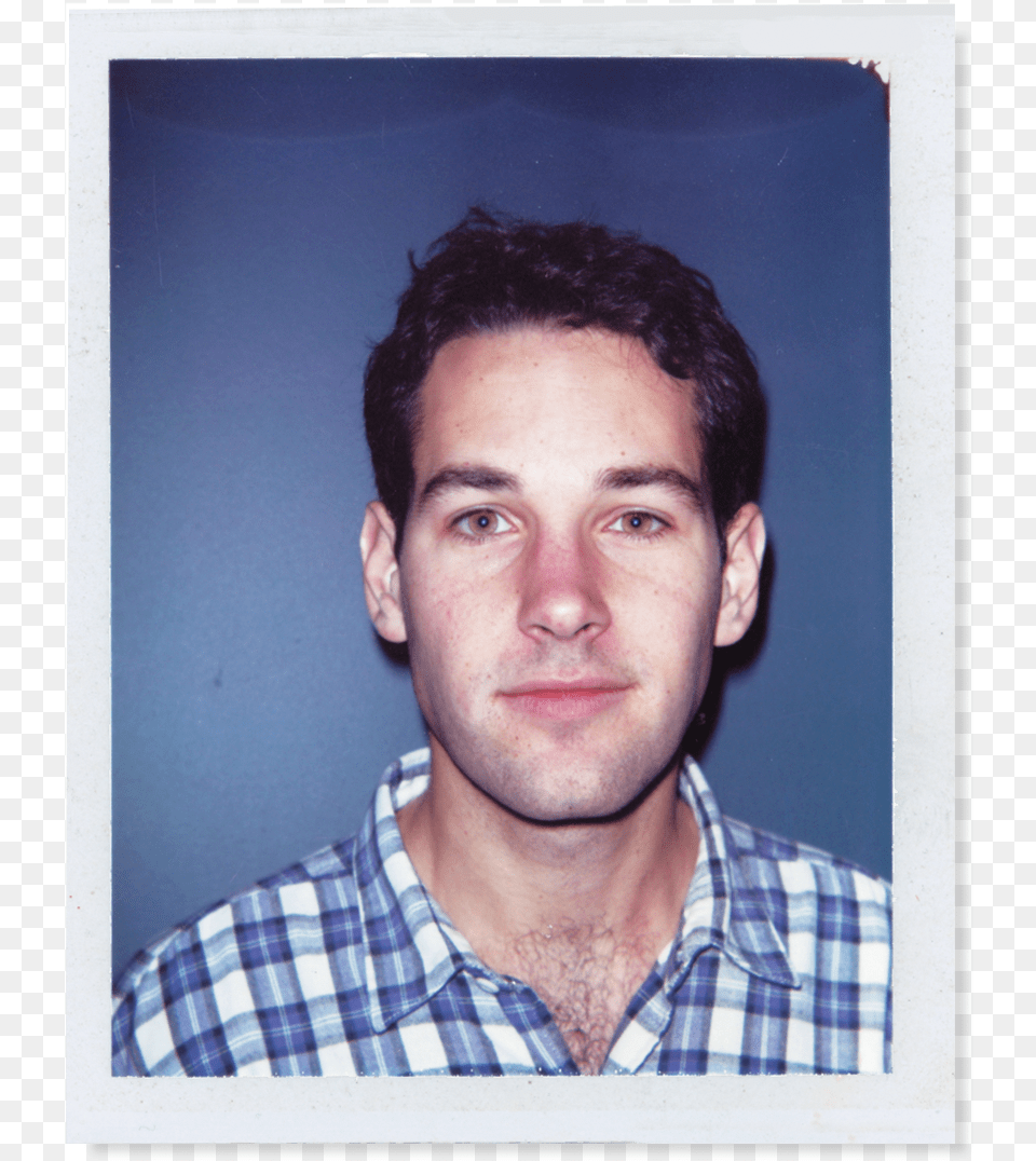 Paul Rudd Clueless Polaroid, Adult, Portrait, Photography, Person Free Transparent Png