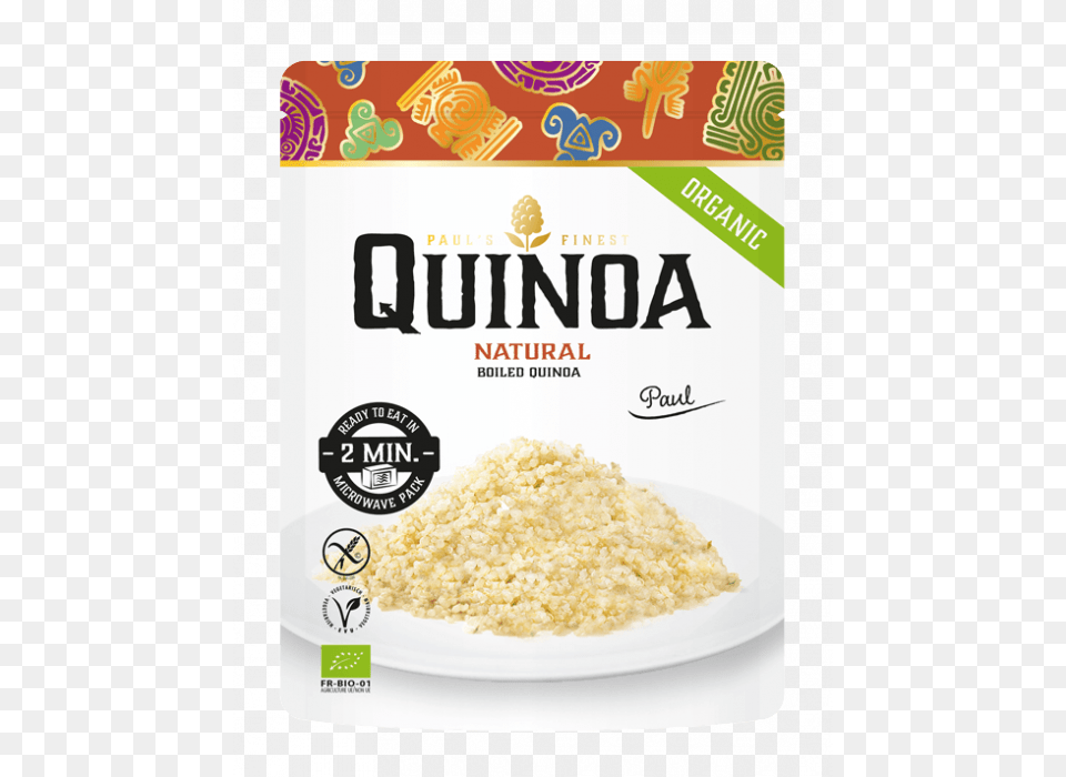 Paul S Quinoa Naturel Microwavable Pouch Paul39s Finest Quinoa, Breakfast, Food, Oatmeal, Powder Free Transparent Png