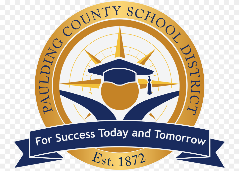 Paulding County School District, Logo, Badge, Symbol, People Free Transparent Png