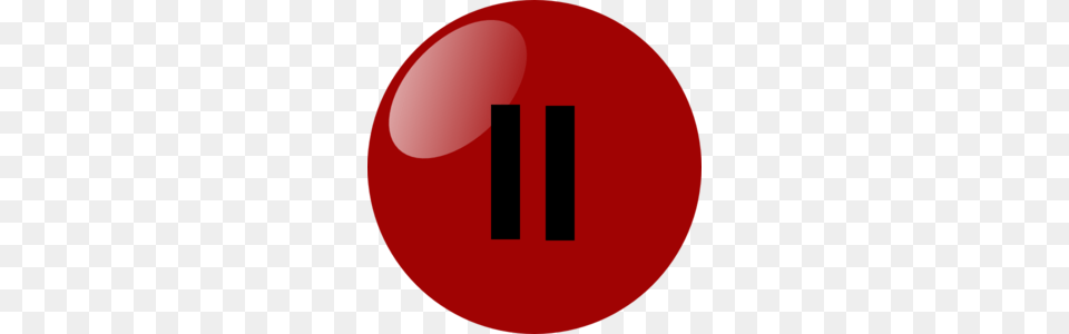 Pause Button Dark Red Clip Art, Sphere, Symbol, Disk, Sign Png Image