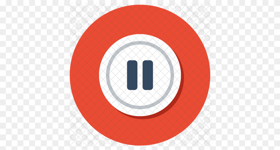 Pause Button Icon Circle Free Transparent Png
