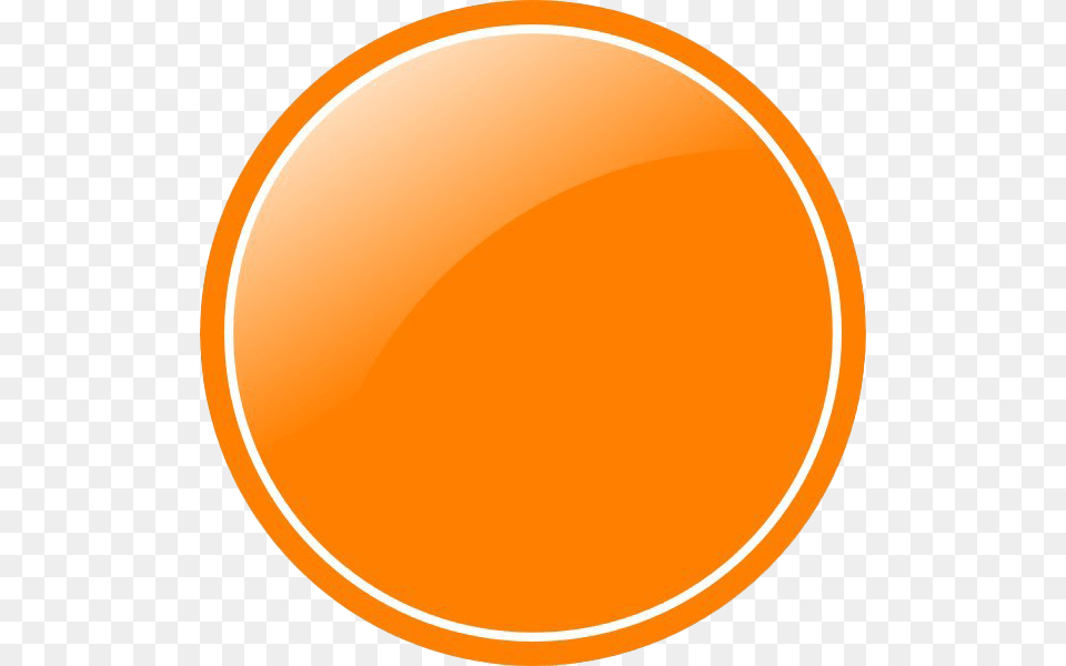 Pause Button Transparent Image Play Button Orange, Oval, Nature, Outdoors, Sky Free Png Download