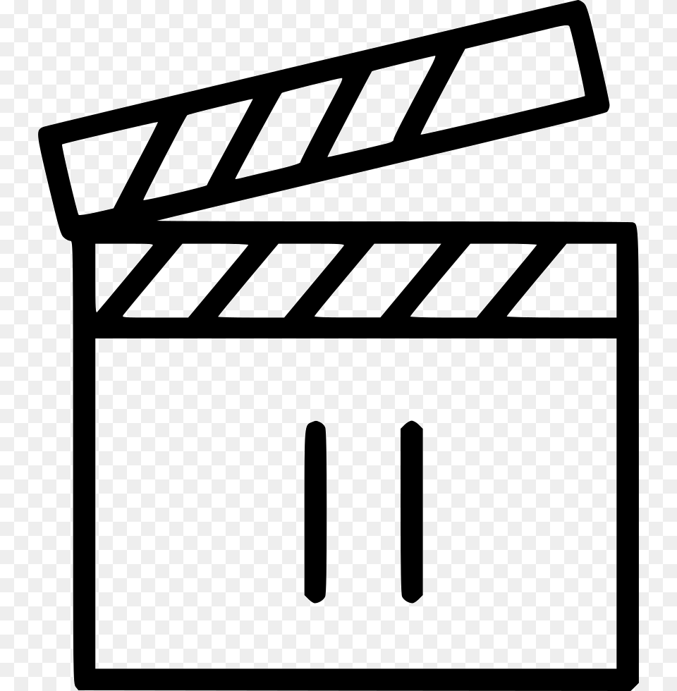 Pause Movie Icon Free Download Movie Night Reel Scene Icon, Fence Png Image