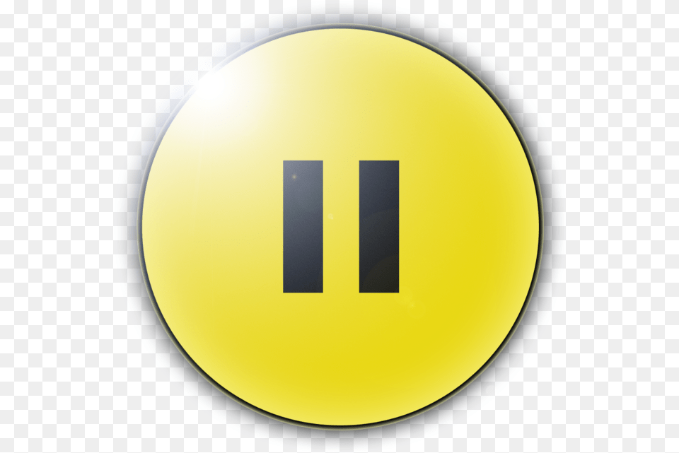 Pause Symbol Pause Circle Vippng Dot, Sign, Disk, Road Sign Free Png Download