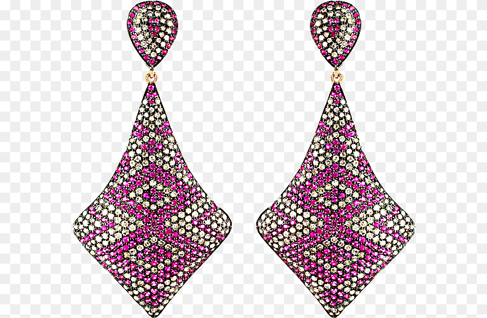 Pave Diamond Jewelry Handmade Earrings, Accessories, Earring, Clothing, Swimwear Free Png