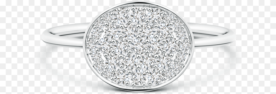 Pave Disk Diamond Ring, Accessories, Gemstone, Jewelry, Platinum Free Png