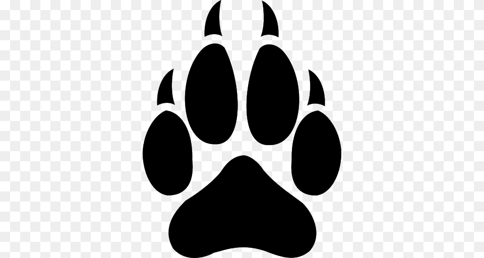 Paw, Gray Free Png