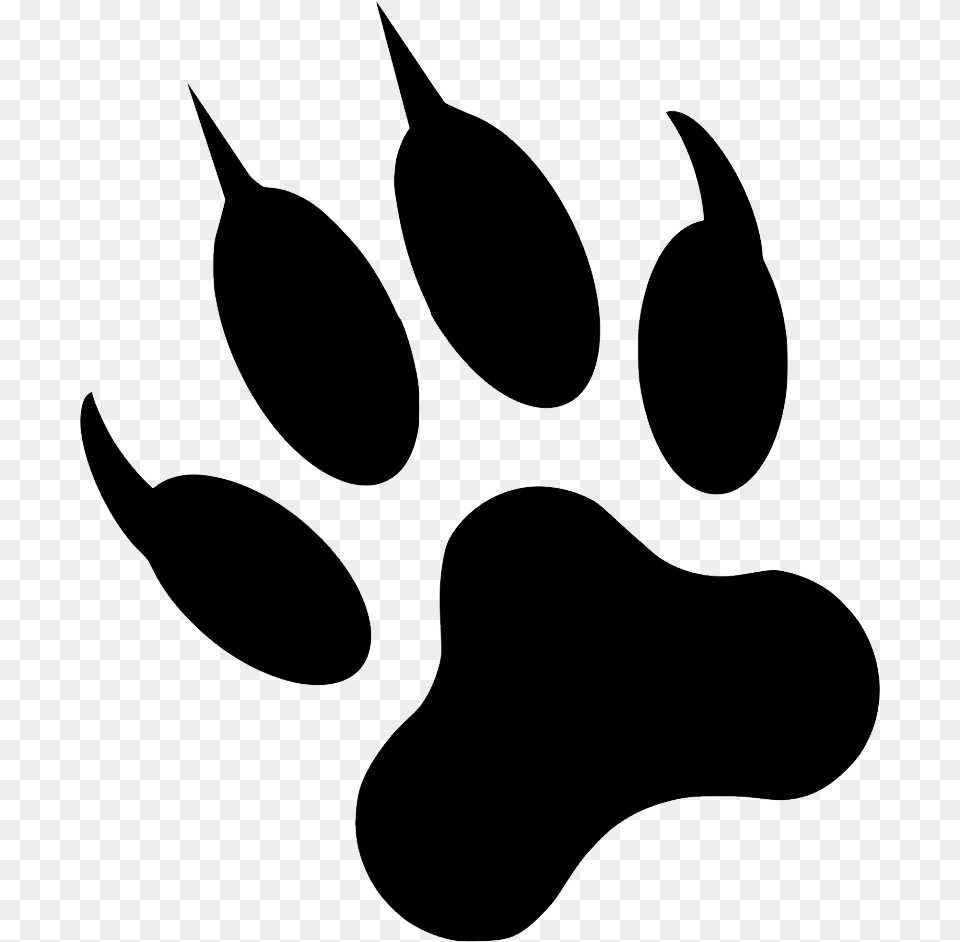 Paw, Stencil, Hardware, Electronics, Hook Free Png