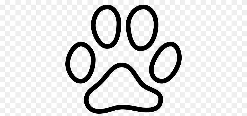Paw, Gray Png