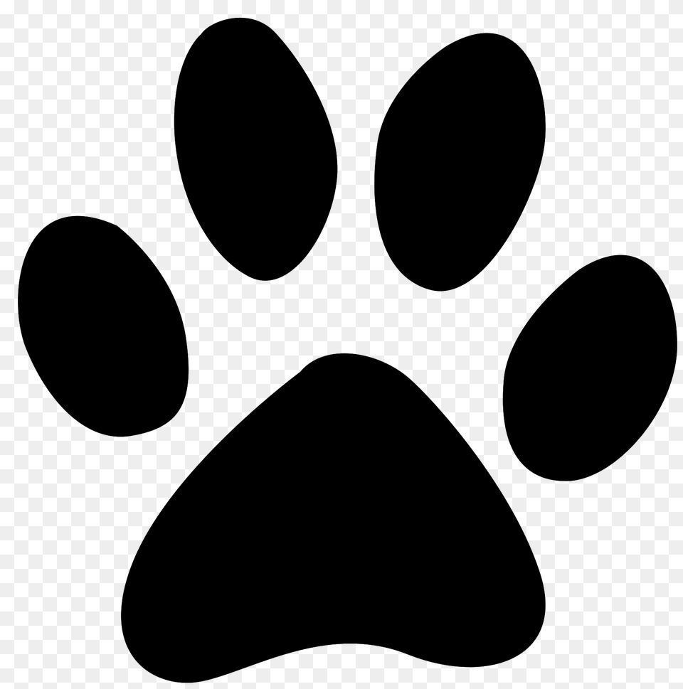 Paw, Gray Png Image