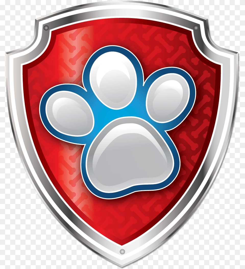 Paw Badge Dogs Paw Patrol Paw Badge, Armor, Shield, Disk Free Transparent Png