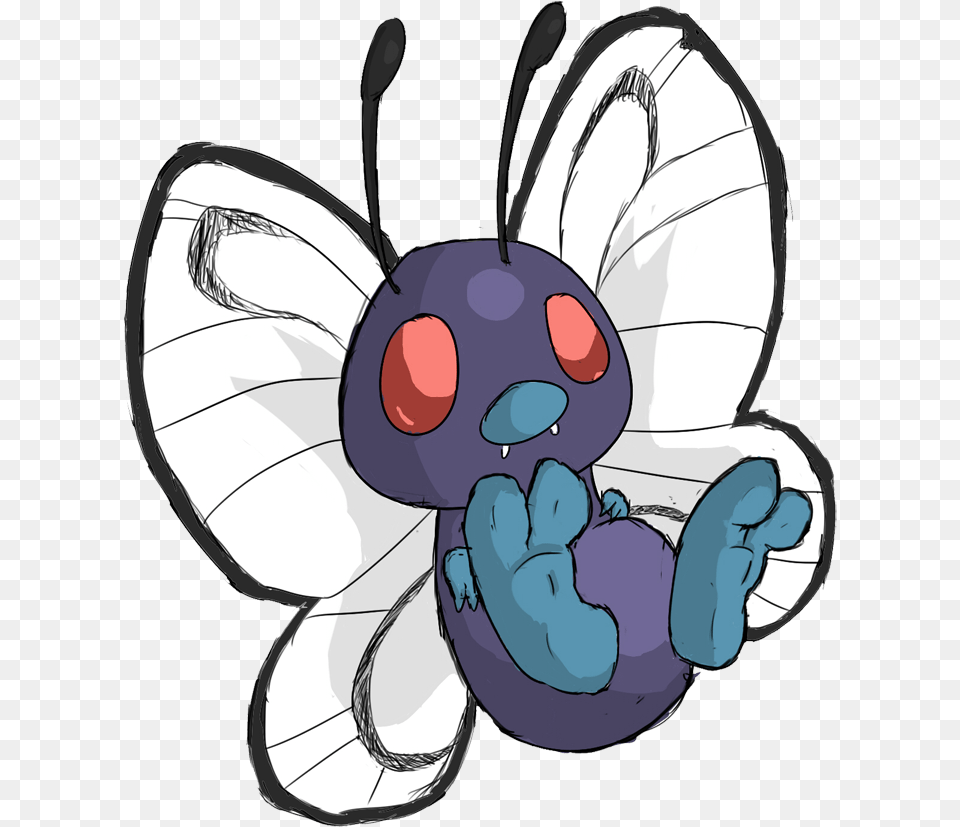 Paw Butterfree, Animal, Bee, Insect, Invertebrate Png