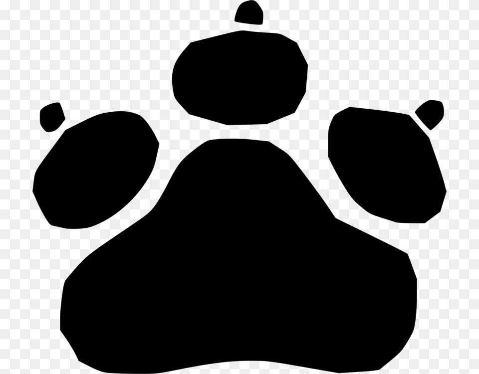 Paw Cat Dog Bear Tiger, Gray Free Png Download