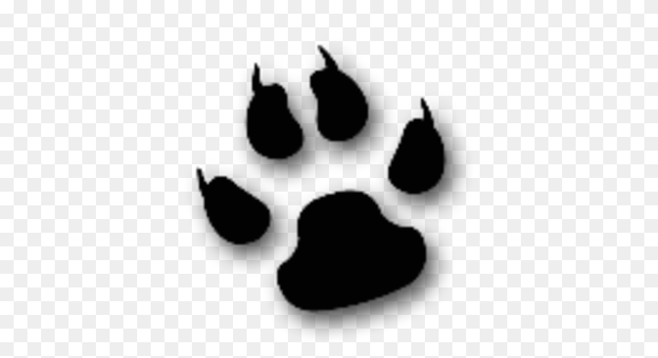 Paw Clipart Cartoon Cat, Lighting, Silhouette Free Png