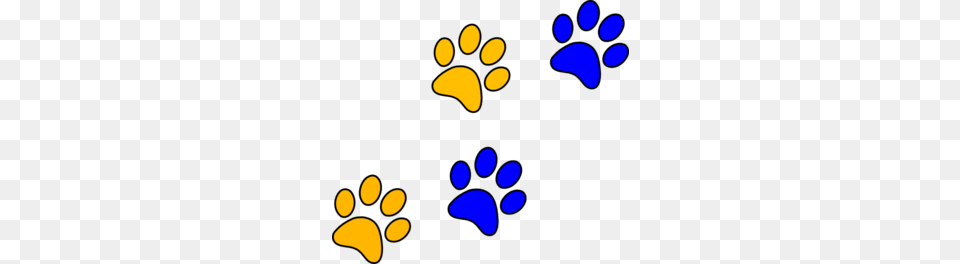 Paw Clipart Gold, Art Png Image