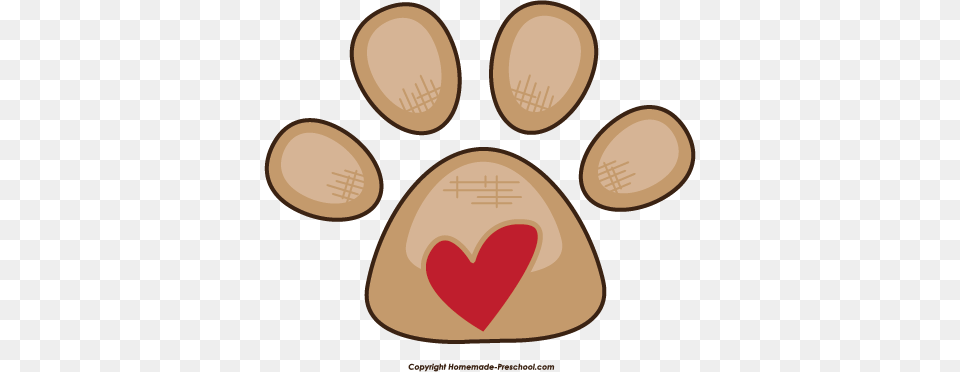 Paw Clipart Puppy, Food, Produce, Nut, Plant Free Png