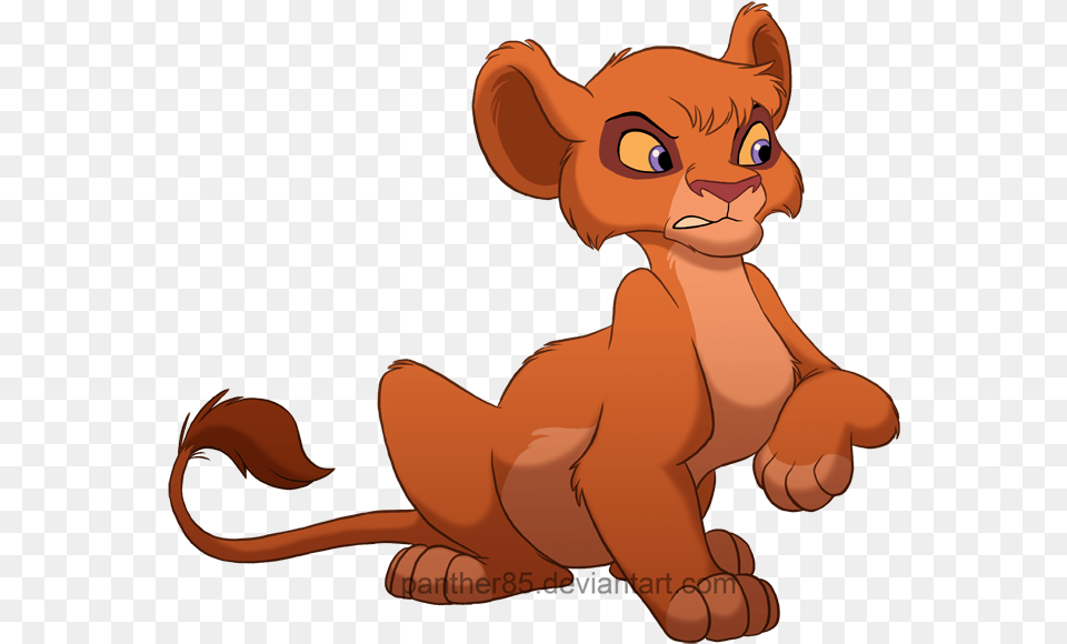 Paw Clipart Simba Lion King Vitani, Cartoon, Animal, Mammal Png Image