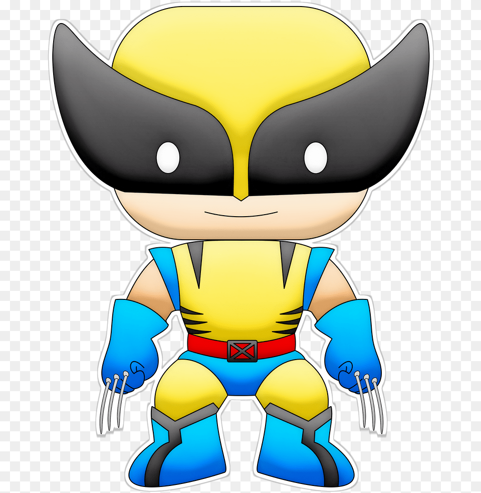 Paw Clipart Wolverine Baby Avengers, Cutlery, Fork, Person, Mascot Free Png