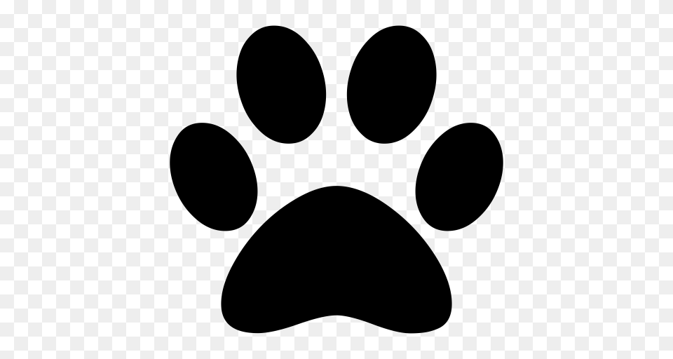 Paw Dog Animal Icon With And Vector Format For, Gray Png
