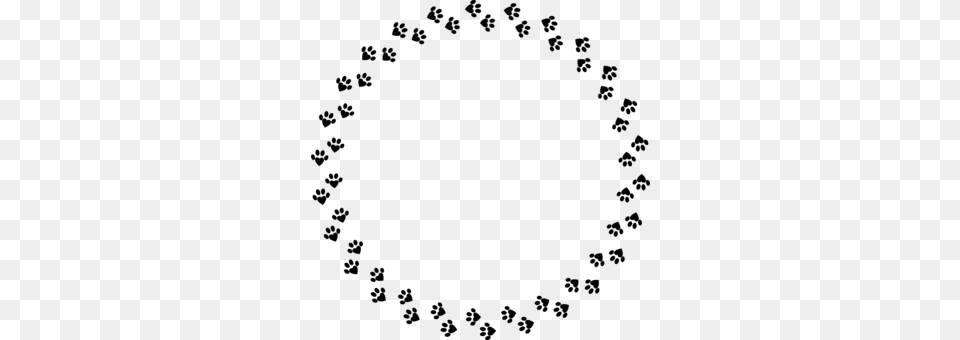 Paw Dog Footprint, Gray Png Image