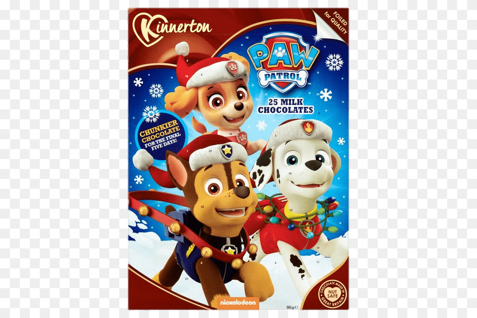 Paw Patrol Advent Calendar, Toy, Face, Head, Person Free Png Download