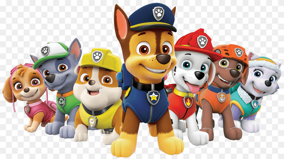Paw Patrol Badge Clip Art Black And White, Toy, Doll, Face, Head Png Image