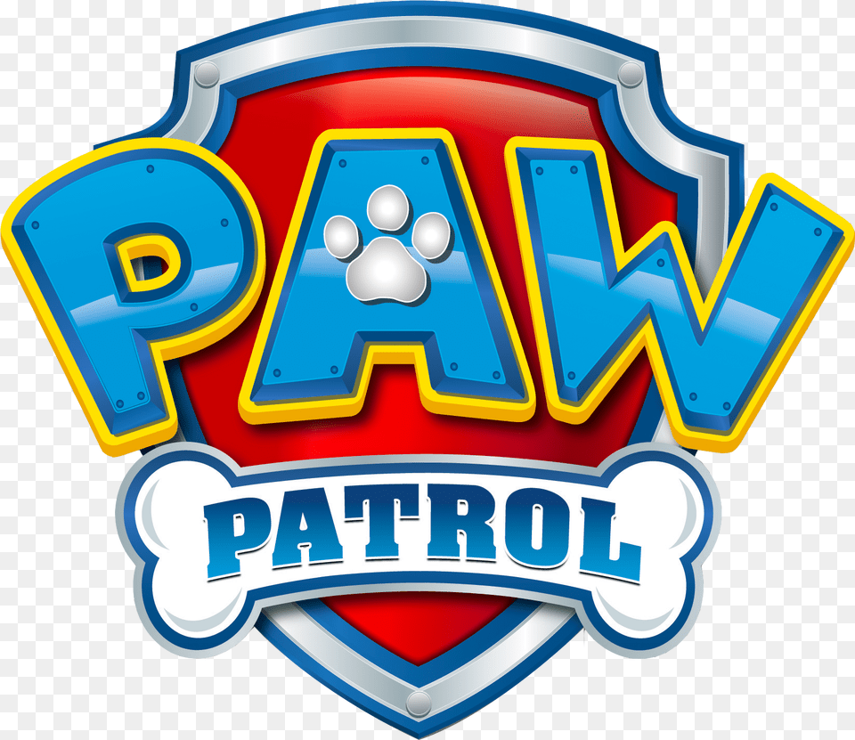 Paw Patrol Birthday Picture Paw Patrol Logo, Badge, Symbol, Gas Pump, Machine Free Png