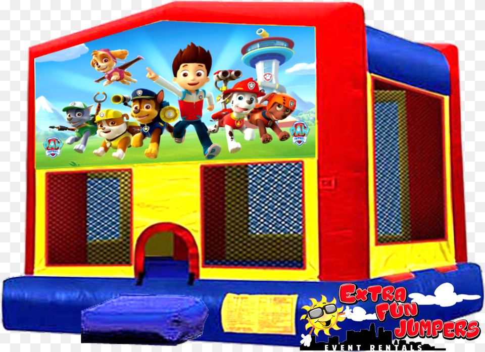 Paw Patrol Bouncer Paw Patrol Jumper, Play Area, Indoors, Baby, Person Free Png