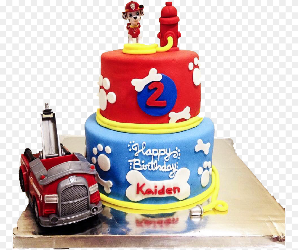 Paw Patrol Cake Birthday Cake, Birthday Cake, Cream, Dessert, Food Free Transparent Png