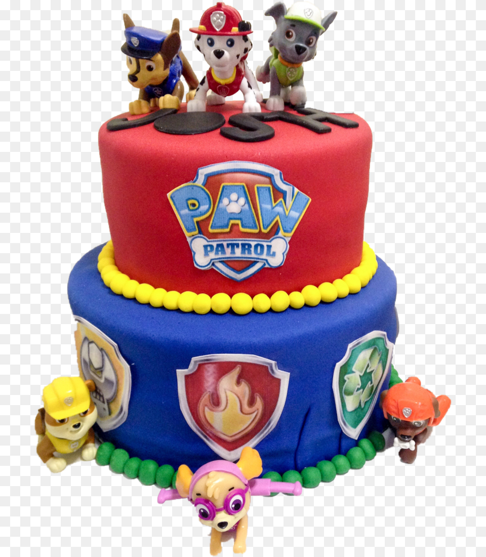 Paw Patrol Cake Paw Patrol, Birthday Cake, Cream, Dessert, Food Png