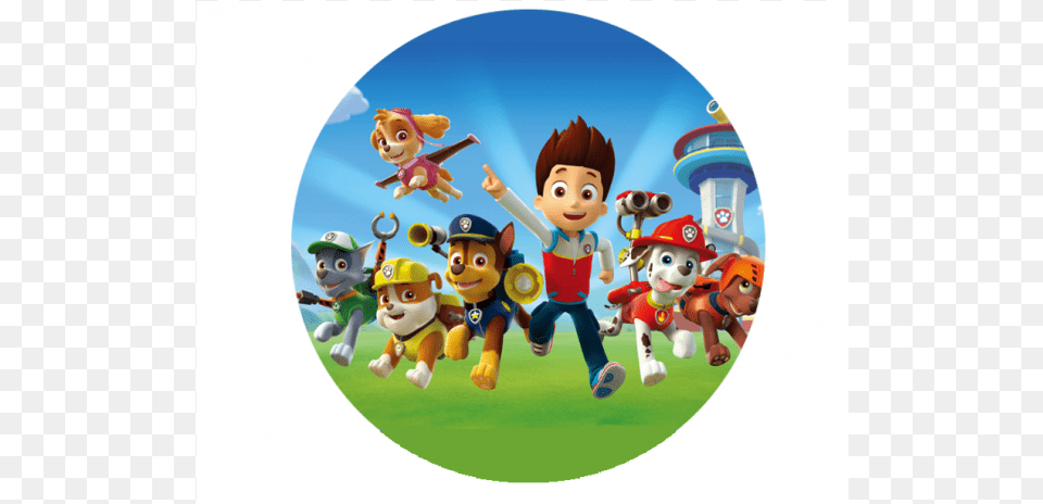 Paw Patrol Characters Topper Paw Patrol, Baby, Person, Face, Head Free Transparent Png