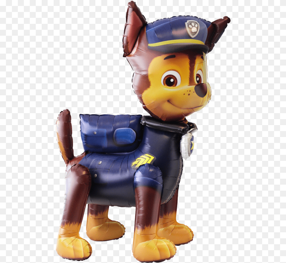 Paw Patrol Chase, Toy, Inflatable, Face, Head Png Image