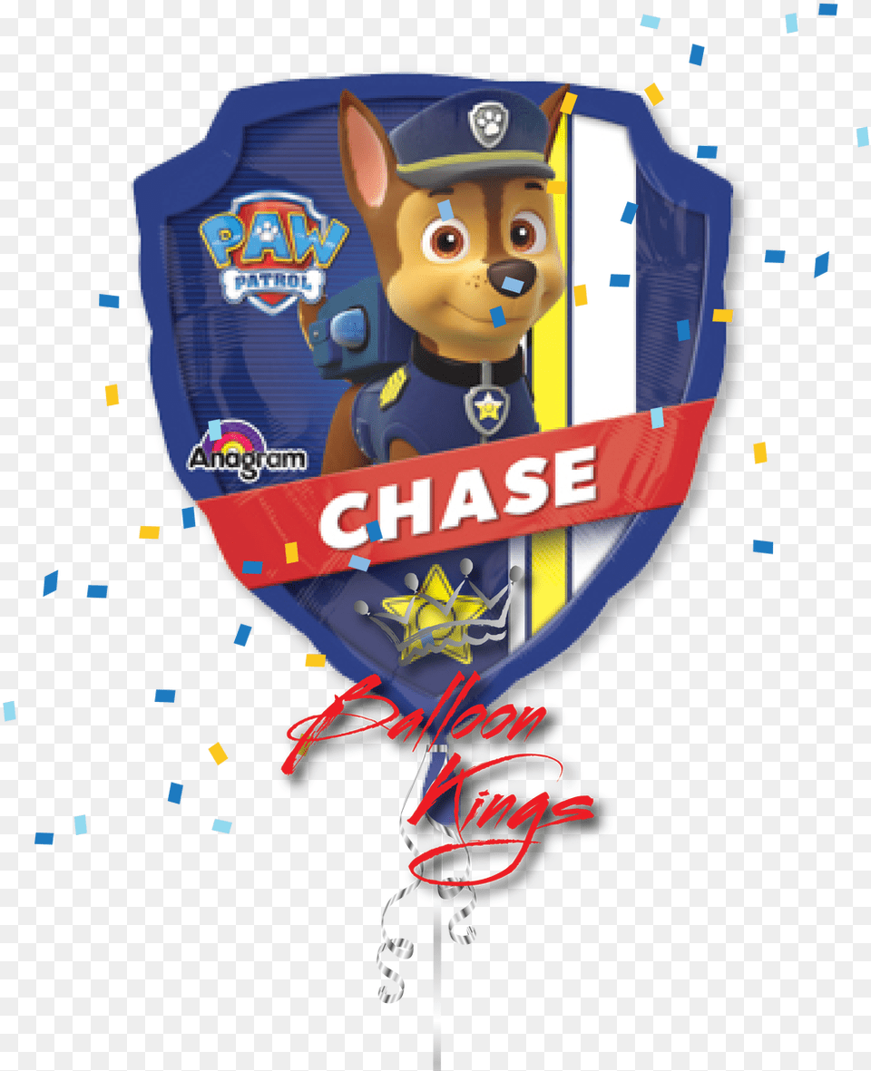 Paw Patrol Chase Chase Balloons Paw Patrol, Balloon Free Png