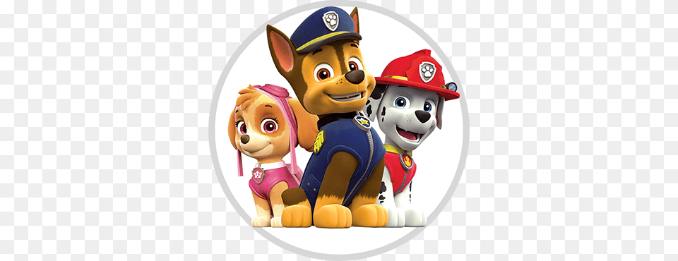 Paw Patrol Chase Marshall Rubble, Baby, Person Png