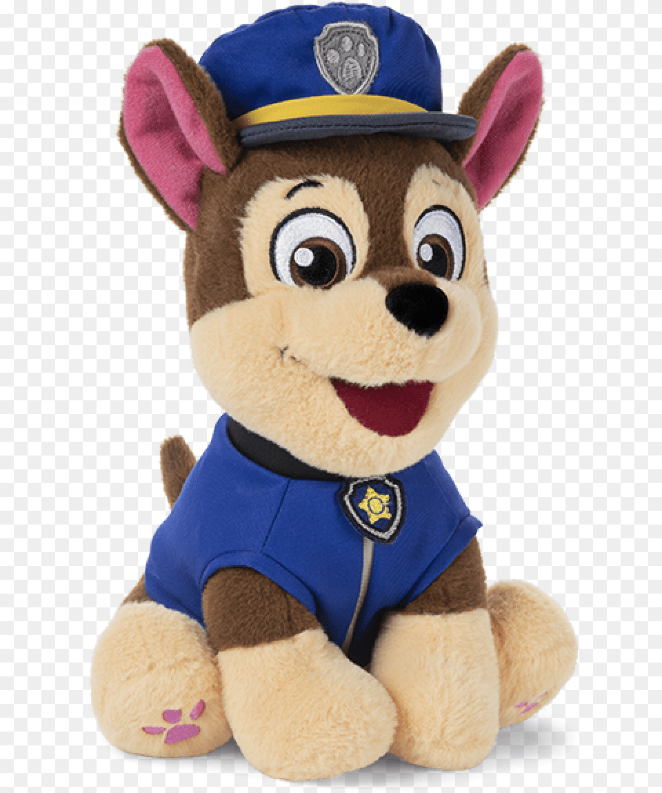 Paw Patrol Chase Plush 23cm Stuffed Toy, Teddy Bear Png