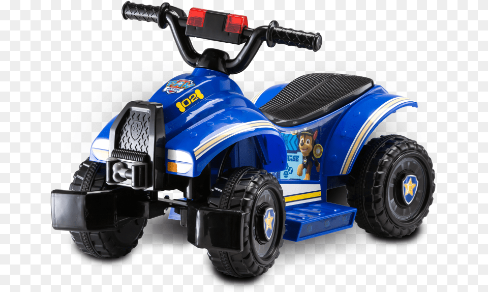 Paw Patrol Chase Quad, Device, Grass, Lawn, Lawn Mower Png Image