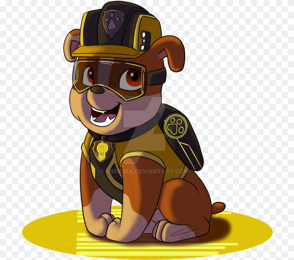 Paw Patrol Clip Art Rubble Paw Patrol Mission Paw Rubble, Baby, Person, Face, Head Free Transparent Png